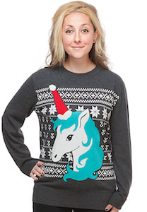 Women’s Unicorn Christmas Sweater