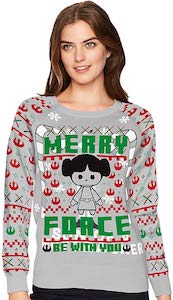 Star Wars Princess Leia Christmas Sweater