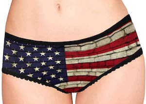 Women’s American Flag Panties