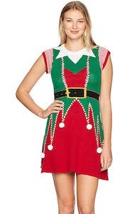 Women's Elf Costume Dress