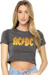 AC/DC Crop Top - Closet Refill