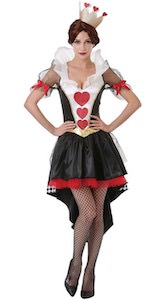Women’s Queen Of Hearts Dress Costume