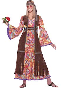 Women's Hippie Love Child Costume