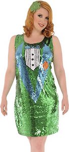 St Patrick's Day Sequin Dress